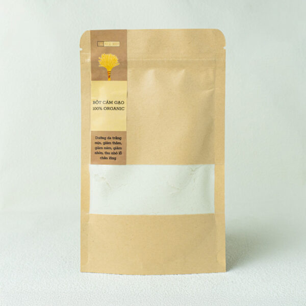 Bột Cám Gạo Ủ Trắng Da Tắm Trắng Đắp Mặt Thiên Nhiên Có Thể Mix Cùng Đậu Đỏ, Cafe, Sữa Non