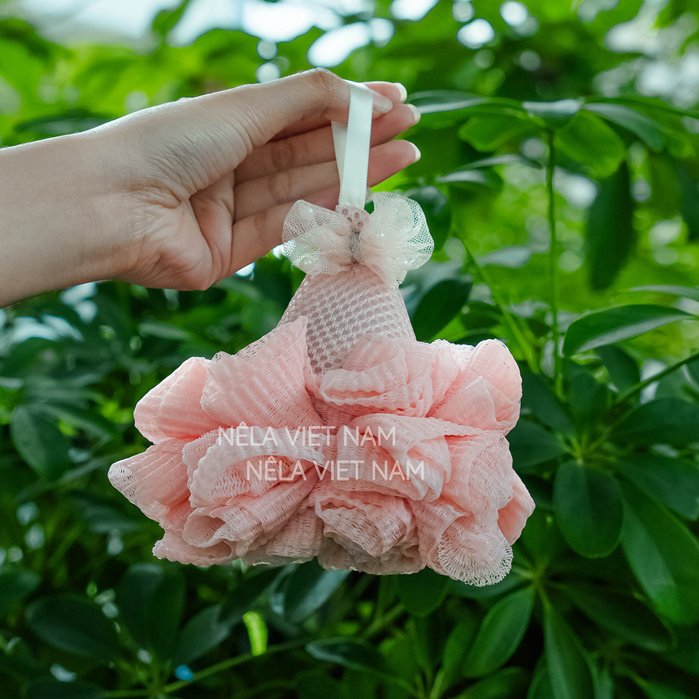 Bông Tắm Tạo Bọt Hình Que Kem Siêu Sạch Nếp Làng Việt Nam Chính Hãng Nhiều Mẫu - Hình ảnh 6