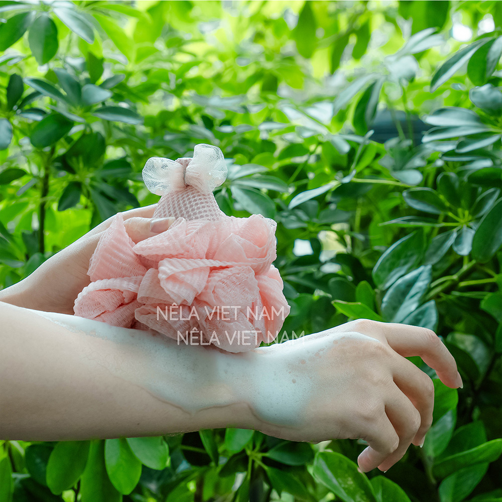 Bông Tắm Tạo Bọt Hình Que Kem Siêu Sạch Nếp Làng Việt Nam Chính Hãng Nhiều Mẫu - Hình ảnh 7