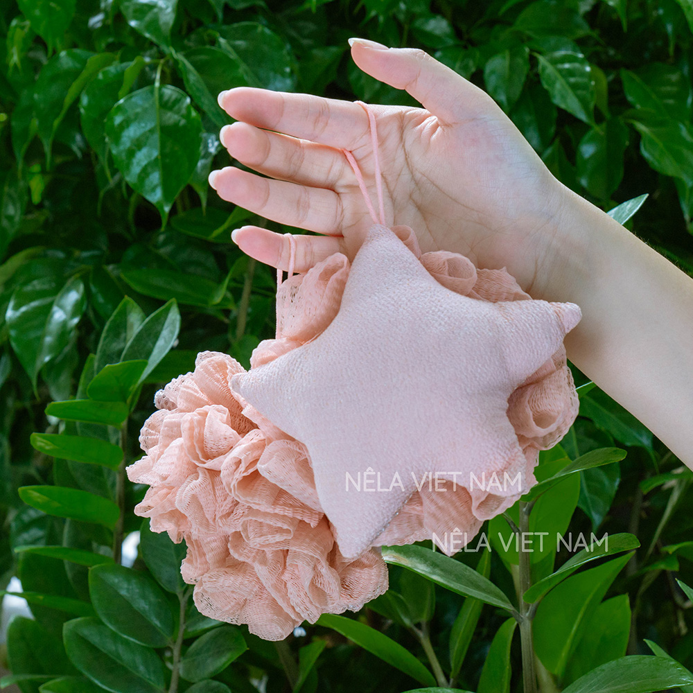 Bông Tắm Tạo Bọt Sao Biển Dòng Cao Cấp Mềm Loại Xịn Dùng Được Cả 2 Mặt - Hình ảnh 4