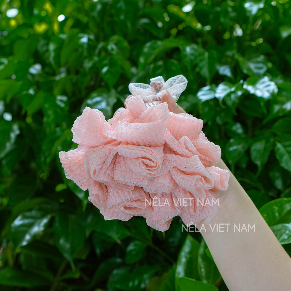 Bông Tắm Tạo Bọt Hình Que Kem Siêu Sạch Nếp Làng Việt Nam Chính Hãng Nhiều Mẫu - Hình ảnh 4