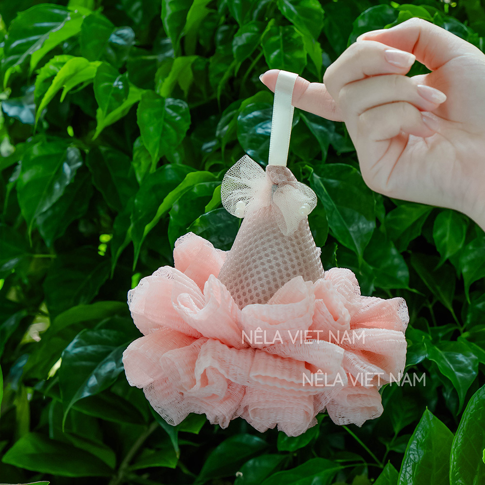 Bông Tắm Tạo Bọt Hình Que Kem Siêu Sạch Nếp Làng Việt Nam Chính Hãng Nhiều Mẫu - Hình ảnh 3